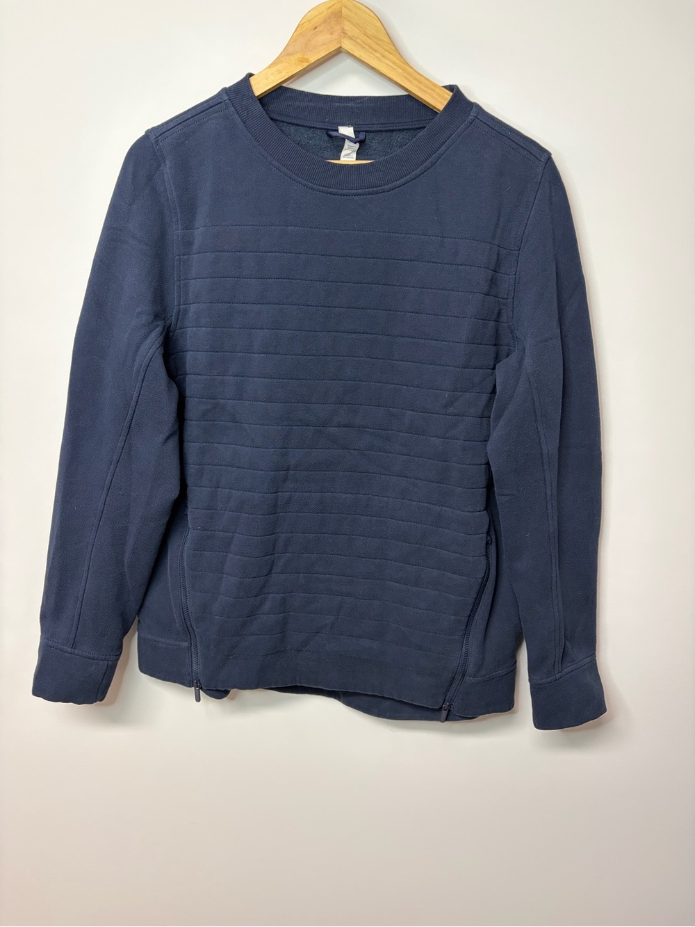 lululemon athletica Quilted Crewneck Sweater - Navy